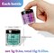 LET'S RESIN Thermochromic Pigment Powder Temperature Activated That Changes at 88°F-5 Colors Changing Powder for Nail Polish, Paint, Slime, Epoxy, Resin, Ink, Fabric Art, Casting-3 Gram Each